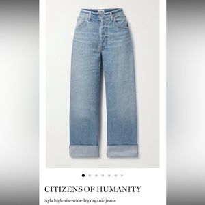 Citizens of Humanity Ayla Jeans size 27 NWT